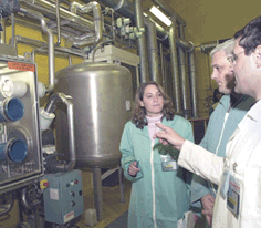 Inspection performed by ASN’s inspectors on the use of nuclear equipment © ASN
