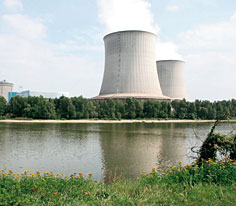 The Loire river at Saint-Laurent-des-Eaux (Loir-et-Cher dpartement): protecting the natural environment
