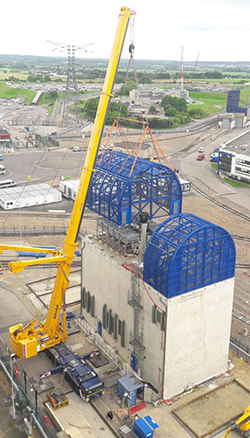 Diesel ultime de secours - Centrale nucléaire de Cattenom - ©EDF