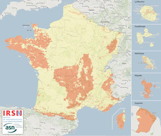 Campagne de mesurage du radon