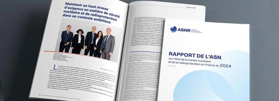 Présentation à l'OPECST du Rapport sur l’état de la sûreté nucléaire et de la radioprotection en France en 2024