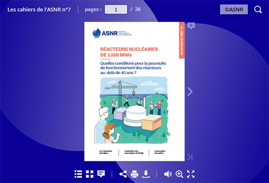 Les cahiers de l'ASNR n°7 - Réacteurs nucléaires de 1300 MWe